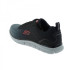 Sapatilhas Skechers Track-Ripkent Homem Malha preta/cabelo de carvão