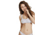 Bikini top Ysabel Bralette Dots B Cup Branco