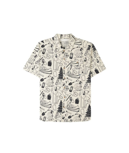 Camisa Picture Mataikona para homem Branco