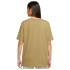 Camiseta Nike Mulher manga curta Sportswear castanho