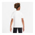 Camiseta Nike Menino manga curta Sportswear Branco