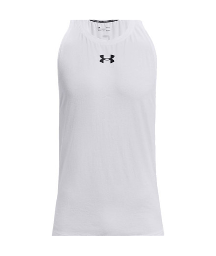 Camiseta Under Armour Baseline Homem manga curta Branco