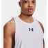 Camiseta Under Armour Baseline Homem manga curta Branco