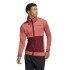 Casaco de caminhada adidas Terrex Tech Fleece Lite Men Red