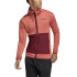 Casaco de caminhada adidas Terrex Tech Fleece Lite Men Red