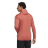 Casaco de caminhada adidas Terrex Tech Fleece Lite Men Red