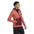 Casaco de caminhada adidas Terrex Tech Fleece Lite Men Red