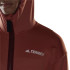 Casaco de caminhada adidas Terrex Tech Fleece Lite Men Red