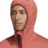 Casaco de caminhada adidas Terrex Tech Fleece Lite Men Red