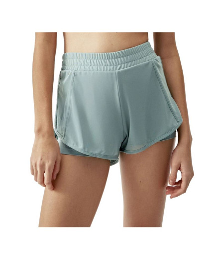 Born Living Yoga Short Tights Padma Sage Green