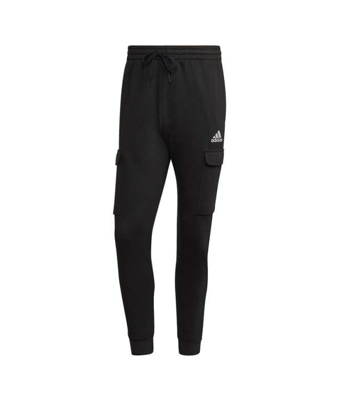 Calça adidas Homem Essentials Fleece Preto