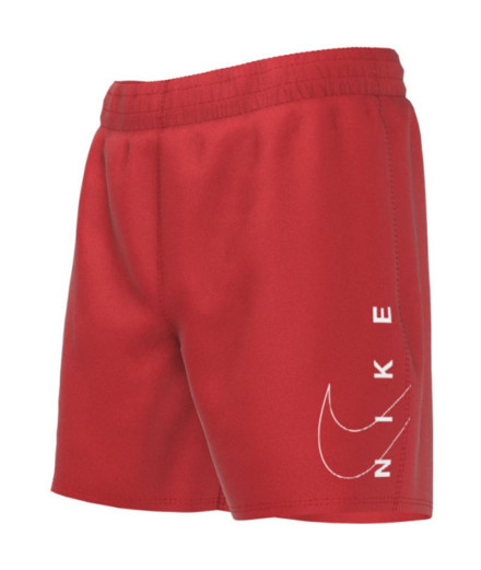 Fato de banho Nike 4" Volley Menino Vermelho