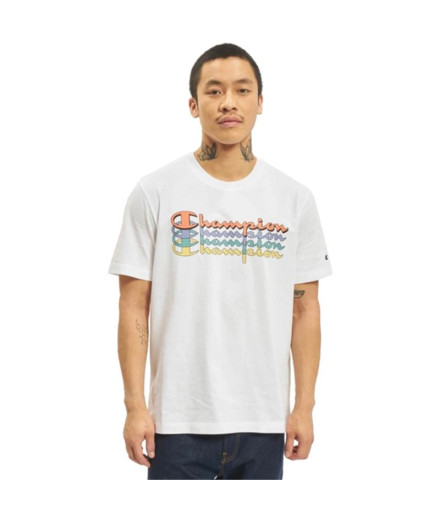 T-shirt Champion Crewneck Man Branco