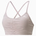 Sutiã esportivo Puma Low Impact Studio Bege
