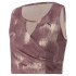 Top Puma Studio Crop Mulher Roxo