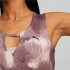 Top Puma Studio Crop Mulher Roxo
