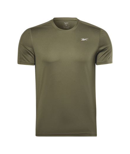 Camiseta Reebok Homem Formação Técnico Verde