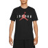 Camiseta Homem Jordan Air Wordmark Preto