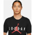 Camiseta Homem Jordan Air Wordmark Preto