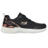 Sapatilhas Skechers Skech-Air Dynamight Mulher Malha preta / Rebordo em ouro rosa