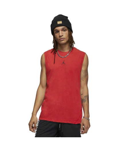 Camiseta Homem Jordan Sport Dri-FIT Vermelho