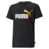 T-Shirt Puma Essentials+ Two-Tone Logo para rapaz BK