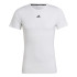 Camiseta adidas Homem Techfit Training Preto