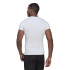 Camiseta adidas Homem Techfit Training Preto