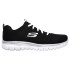 Sapatilhas Skechers Graceful-Get Connect Mulher Malha preta / Rebordo branco