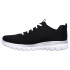 Sapatilhas Skechers Graceful-Get Connect Mulher Malha preta / Rebordo branco