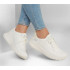 Sapatilhas Skechers Bobs Squad Chaos - F Mulher Off White Engineered Knit