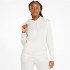 Camisola Puma Essentials Embroidery Sweatshirt para mulher Branco