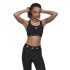 Sutiã esportivo Fitness adidas Mulher by Essentials Pwr Ms Tf Preto