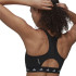 Sutiã esportivo Fitness adidas Mulher by Essentials Pwr Ms Tf Preto
