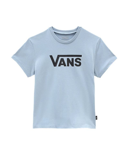 T-shirt Vans Flying V Crew Girl Azul