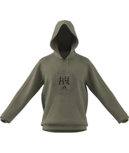 Sweatshirt adidas Emblem Graphic Man Cinzento