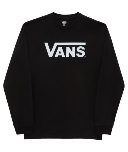 T-shirt Vans Classic LS Preto unissex