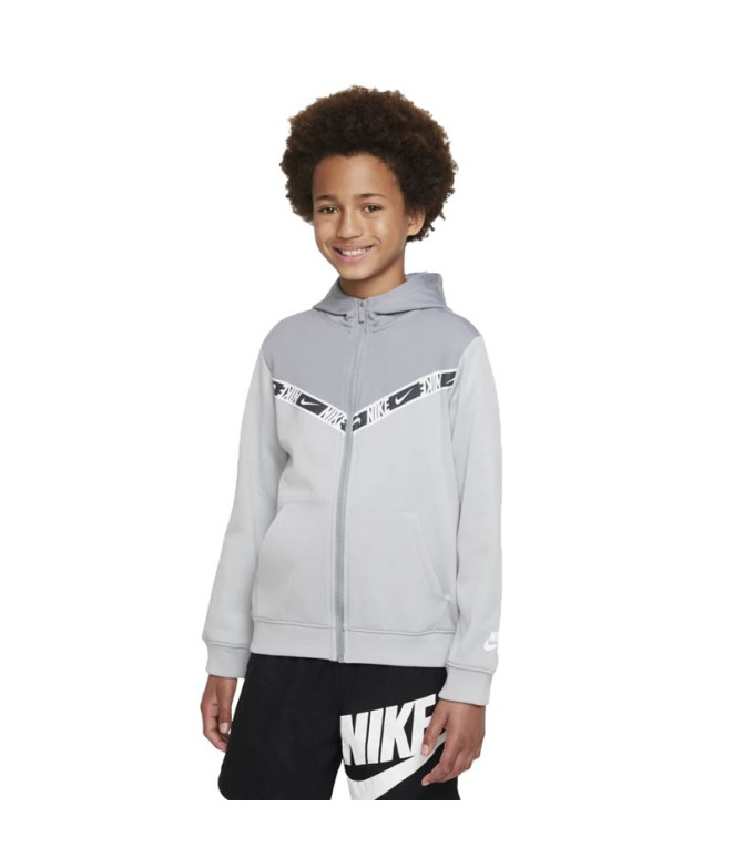 Casaco Nike Menino Roupa de desporto Cinzento