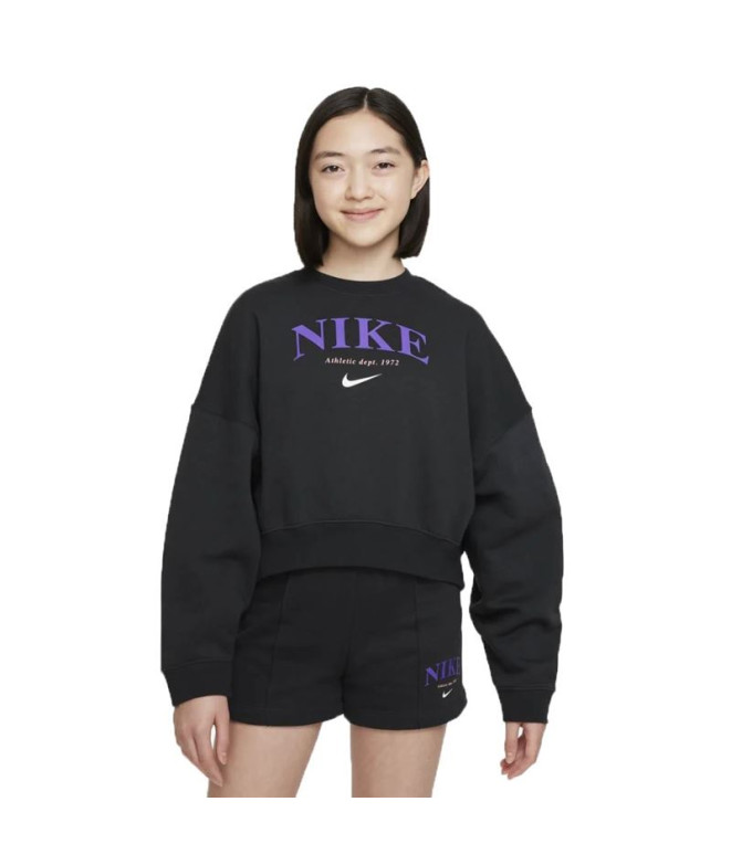 Moletom Nike Menina Tendência de vestuário...