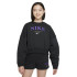 Moletom Nike Menina Tendência de vestuário desportivo Preto