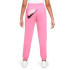 Calça Nike Menina longa roupa de desporto cor-de-rosa