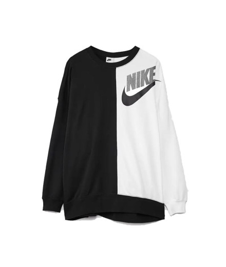 Moletom Nike Mulher Roupa desportiva preta/branca