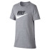 Camiseta Nike Infantil Roupa de desporto Cinzento