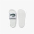 Chinelos de dedo para homem Lacoste Croco Dualiste Man Branco