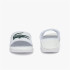 Chinelos de dedo para homem Lacoste Croco Dualiste Man Branco