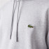 Sweatshirt com capuz Lacoste Algodão Eco Man Cinzento