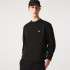 Sweatshirt Lacoste Algodão orgânico para homem Preto