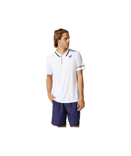 Camisola pólo para homem ASICS COURT Branco