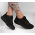 Sapatilhas Skechers Mulher Bobs Squad Chaos - F Malha de engenharia preta/guarnição