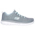 Sapatilhas Skechers Graceful-Twisted For Mulher Malha/guarnição cinzenta e menta